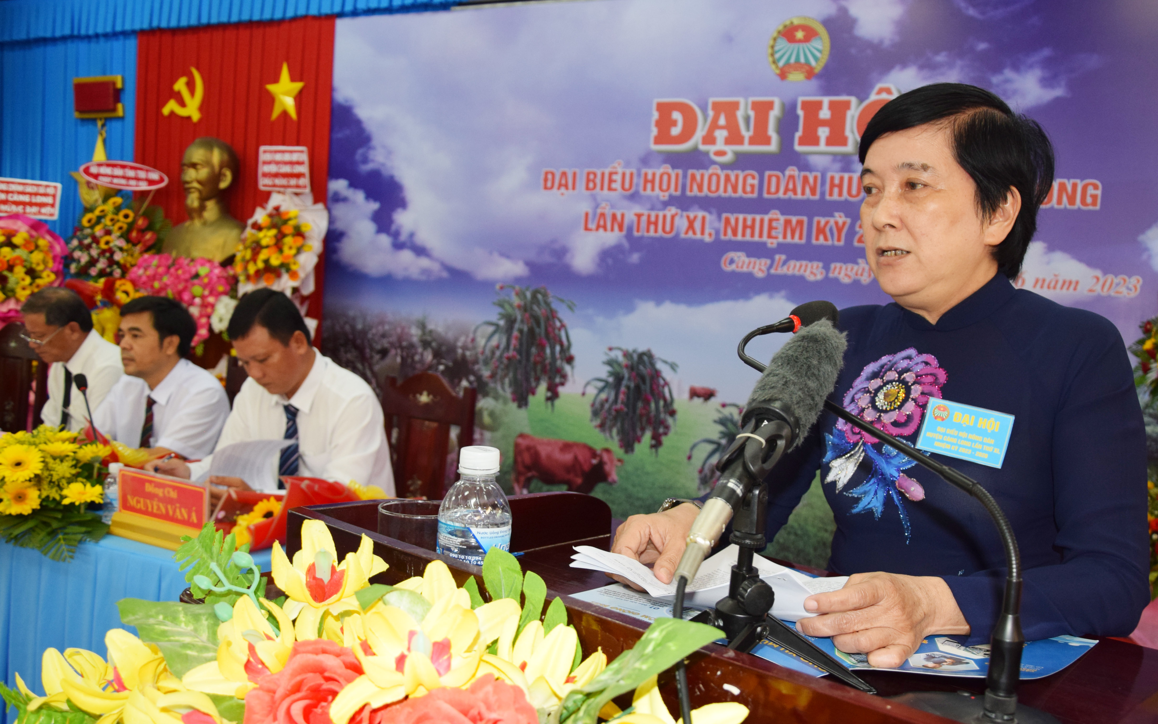 Đại hội Hội Nông dân huyện Càng Long lần thứ XI, nhiệm kỳ 2023-2028: Đồng chí Nguyễn Văn Khoa, tái đắc cử Chủ tịch 