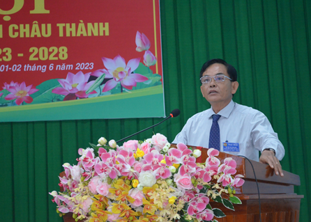 Đại hội đại biểu Hội Nông dân huyện Châu Thành lần thứ X, nhiệm kỳ 2023 - 2028