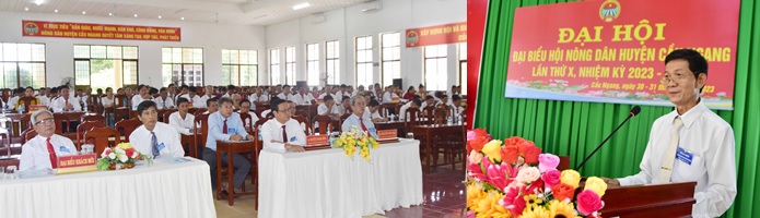 Đồng chí Trần Thị Thu Dung, được bầu giữ chức Chủ tịch Hội Nông dân huyện Cầu Ngang, nhiệm kỳ 2023-2028